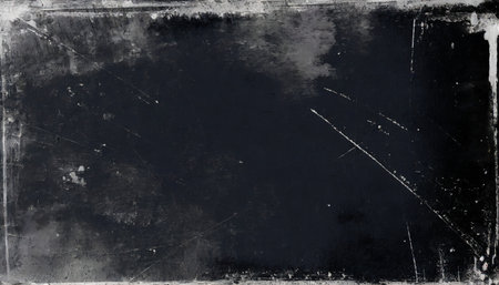 Grunge background with space for text or image. Black and white.の素材