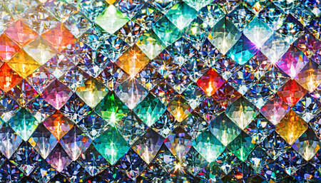 dazzling diamond backgroundの素材
