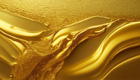 liquid gold backgroundの素材
