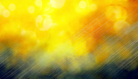summer or spring abstract blurry bright yellow backgroundの素材