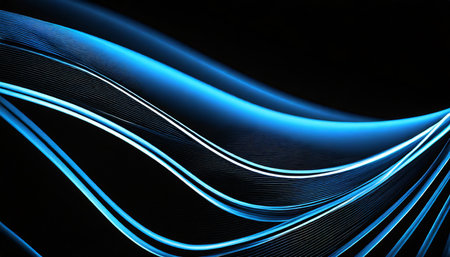 blue curvesの素材