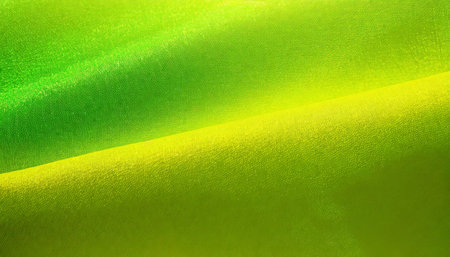 Texture, background, pattern, green silk fabric. This silk is exceptionally smooth and soft, has a beautiful smooth texture.の素材