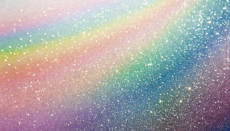 rainbow and pastel glitter texture abstract backgroundの素材