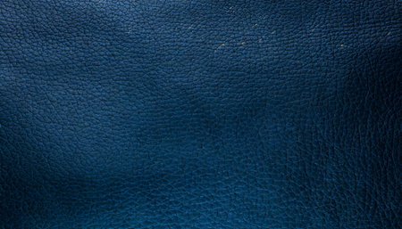 dark blue genuine leather texture background for vintage classic concept blue background for decorations and textures dark blue navy color leather skin natural with design lines patternの素材