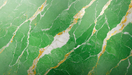 3d rendered green marble texture stone backgroundの素材
