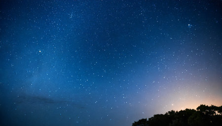 night sky with stars texture of blue sky with stars overlight and noise techniquesの素材