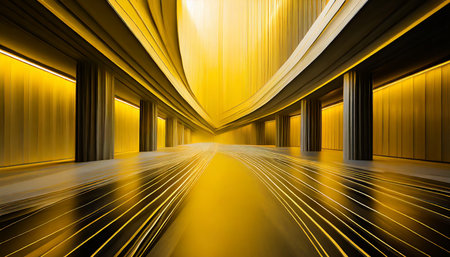 abstract yellow and black are light pattern with the gradient is the with floor wall metal texture soft tech diagonal background black dark sleek clean modernの素材