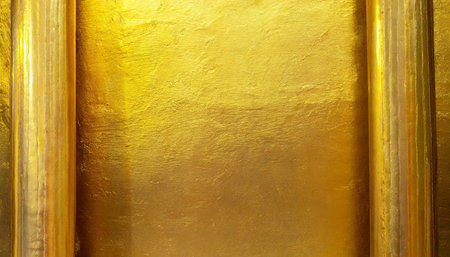 wall gold backgroundの素材