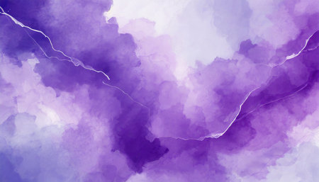 abstract colorful watercolor paint purple background with liquid fluid texture for background bannerの素材