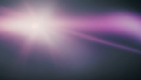 light leak or abstract lens flare overlay effect on backgroundの素材