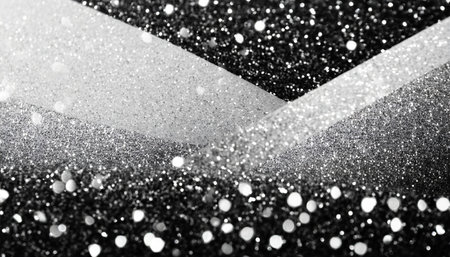 white black glitter texture abstract banner backgroundの素材