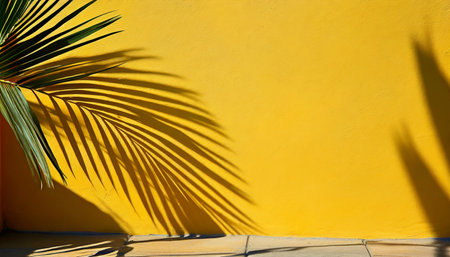 yellow wallの素材