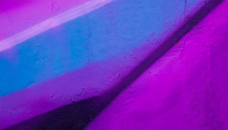 beautiful bright colorful street art graffiti background abstract creative spray drawing fashion colors on the walls of the city urban culture black blue purple violet neon textureの素材