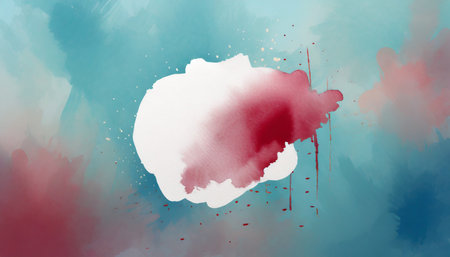 watercolor stain on a backgroundの素材