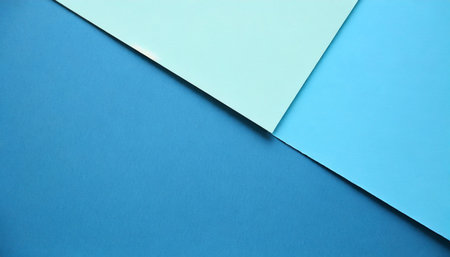 two tone light blue color paper for backgroundの素材