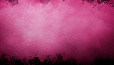 rose pink background with marbled vintage black grunge texture borderの素材
