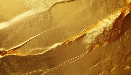 gold texture used as backgroundの素材