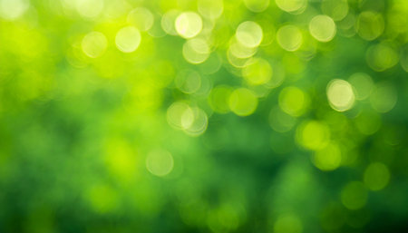 green blurred backgroundの素材