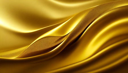 abstract gold background luxury cloth or liquid goldの素材