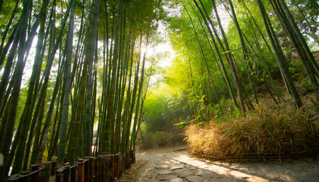 bamboo forestの素材