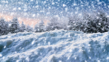 winter texture snow backgroundの素材