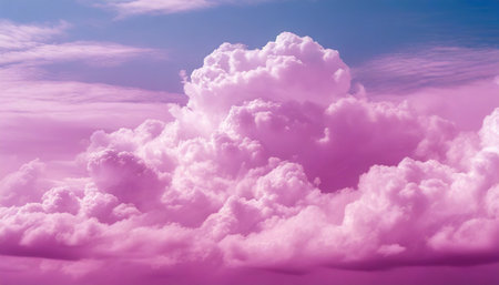 sky with beautiful clouds cloud background pink cloud texture background white clouds on pink backgroundの素材