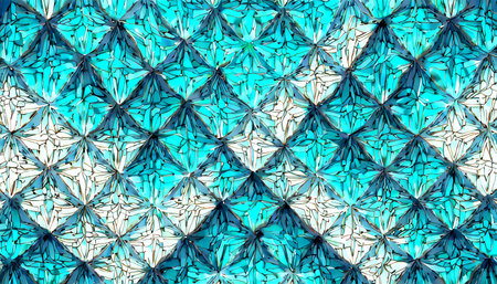 create abstract ai background with geometric patterns and cool colors generative aiの素材