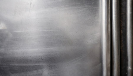 silver metal background rustic stainless steel textureの素材