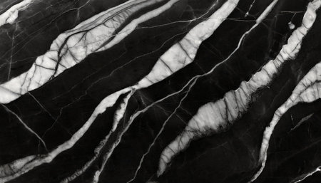 black marble patterned texture background marble of thailand abstract natural marble black and white for designの素材