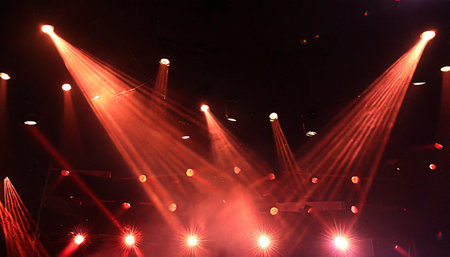 moody stage light backgroundの素材