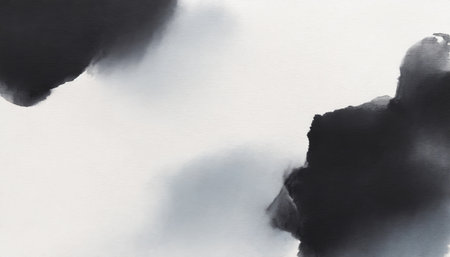 abstract art versatile artistic image for creative design projects posters banners cards covers magazines prints and wallpapers black ink on paper artist made art no aiの素材