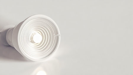 3d light white backgroundの素材