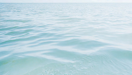 aesthetic summer water background ai generatedの素材