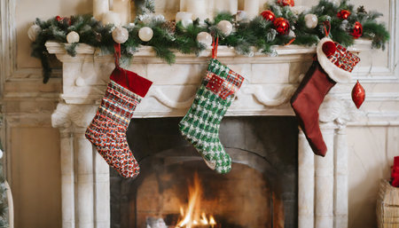christmas stockingsの素材