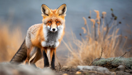 red foxの素材