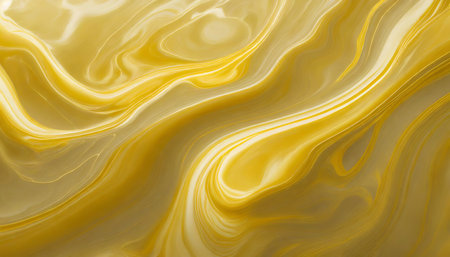 abstract yellow marble liquid texture yellow luxury backgroundの素材
