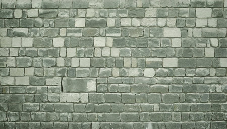 grey stone mosaic wall backgroundの素材