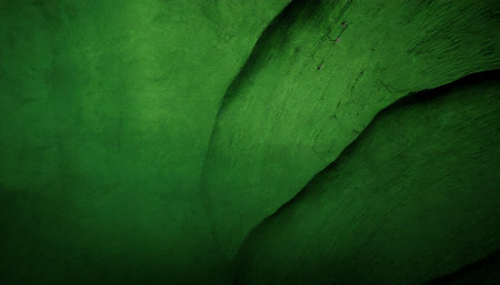 green dark concrete texture wall background on black wallpaper pattern curved rough dark cement stoneの素材