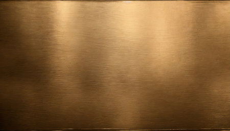 metal brushed bronze wide textured plate or plaqueの素材
