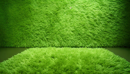 green carpet backgroundの素材