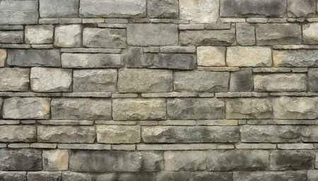 old granite stone wall texture backgroundの素材