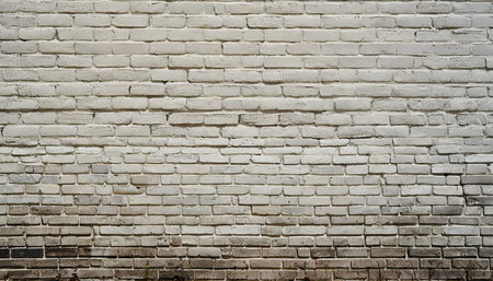 old white brick wall background textureの素材