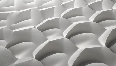abstract 3d white background bio shapes pattern textureの素材