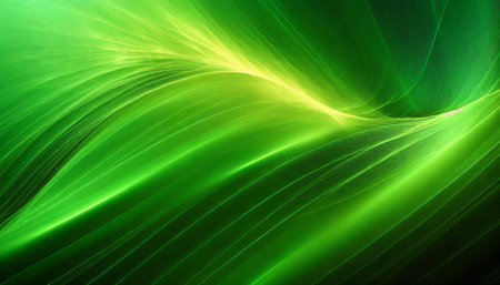 energy green flow background abstract green backgroundの素材