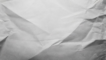 white recycled craft paper texture background abstract gray material old vintage page crumpledの素材