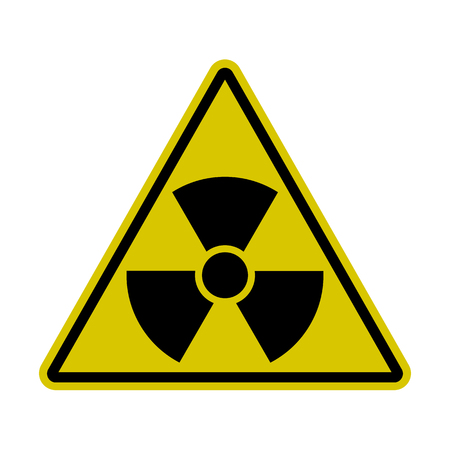 Triangle Radiation Sign - Nuclear Threat, Danger, Warningのイラスト素材