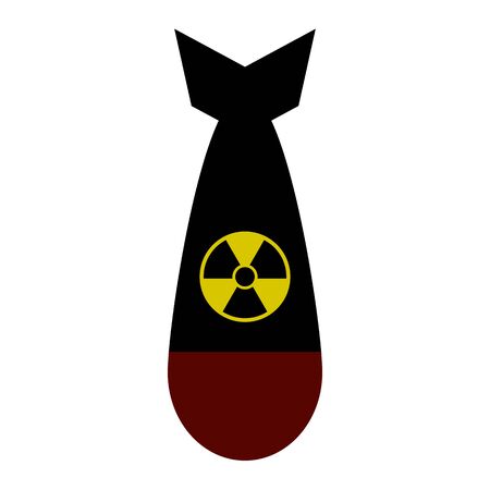 Atomic Bomb Isolated - Nuclear Threat, War, Militaryの写真素材