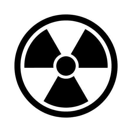 Radiation Sign - Nuclear Threat, Danger, Warningの写真素材