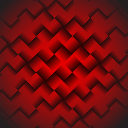 Red Geometric Background with Squares - Abstract Wallpaperのイラスト素材