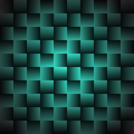 Blue Geometric Background with Squares - Abstract Wallpaperの写真素材